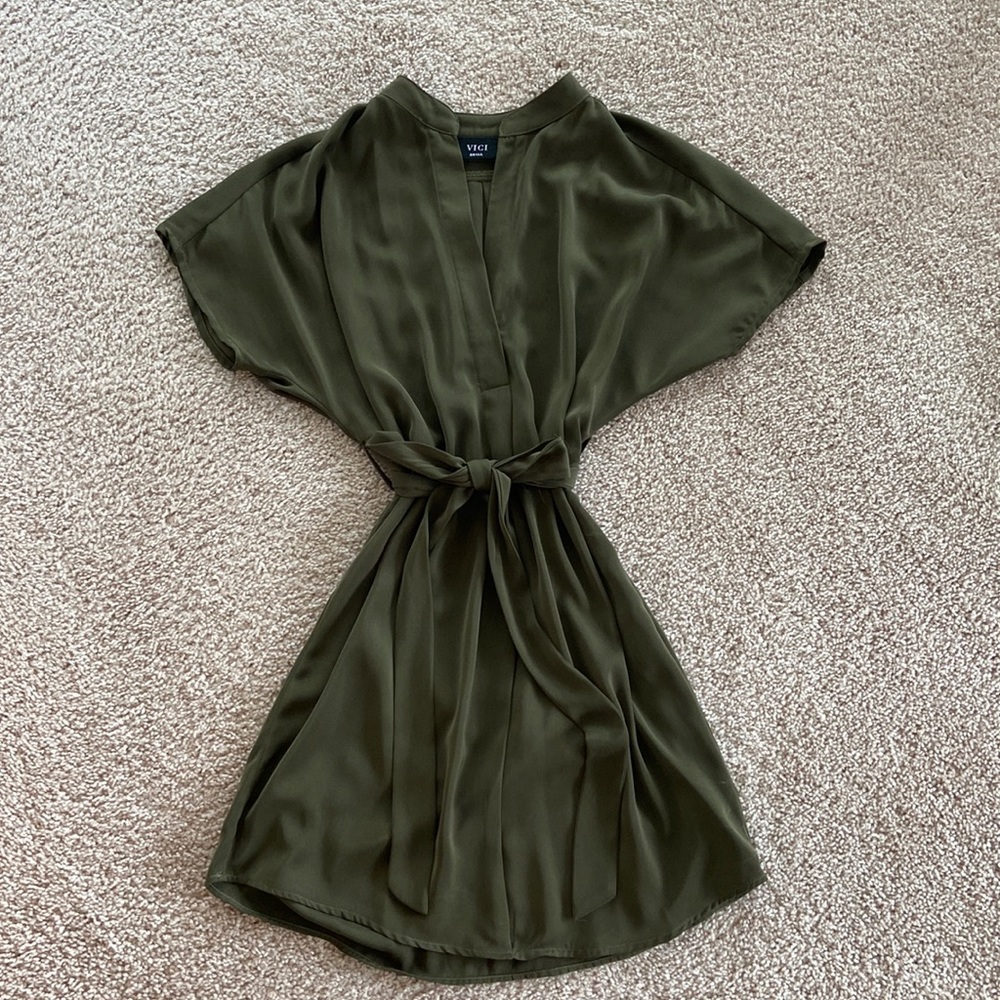 VICI | Green Mini Dress